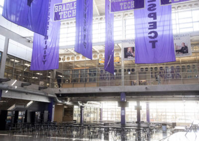 The Bradley Tech cafeteria.