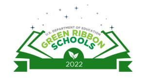 A green logo for the Green Ribbon Schools designation