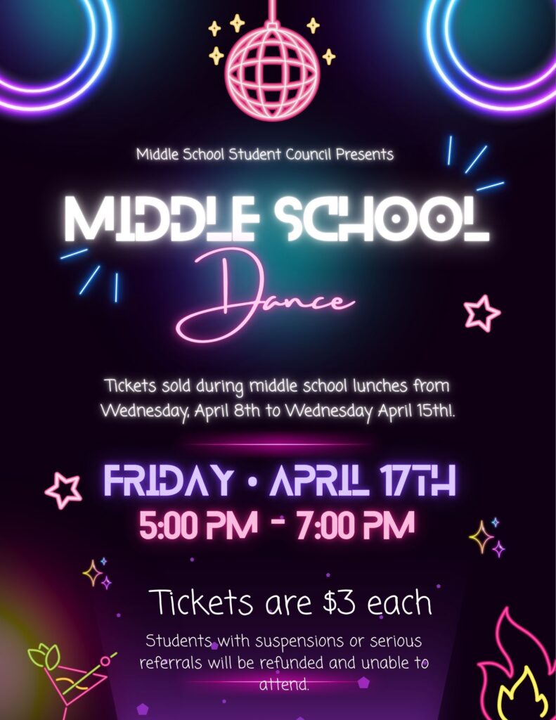 MSL Middle School Spring Fling