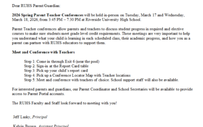 Parent Teacher Conferences