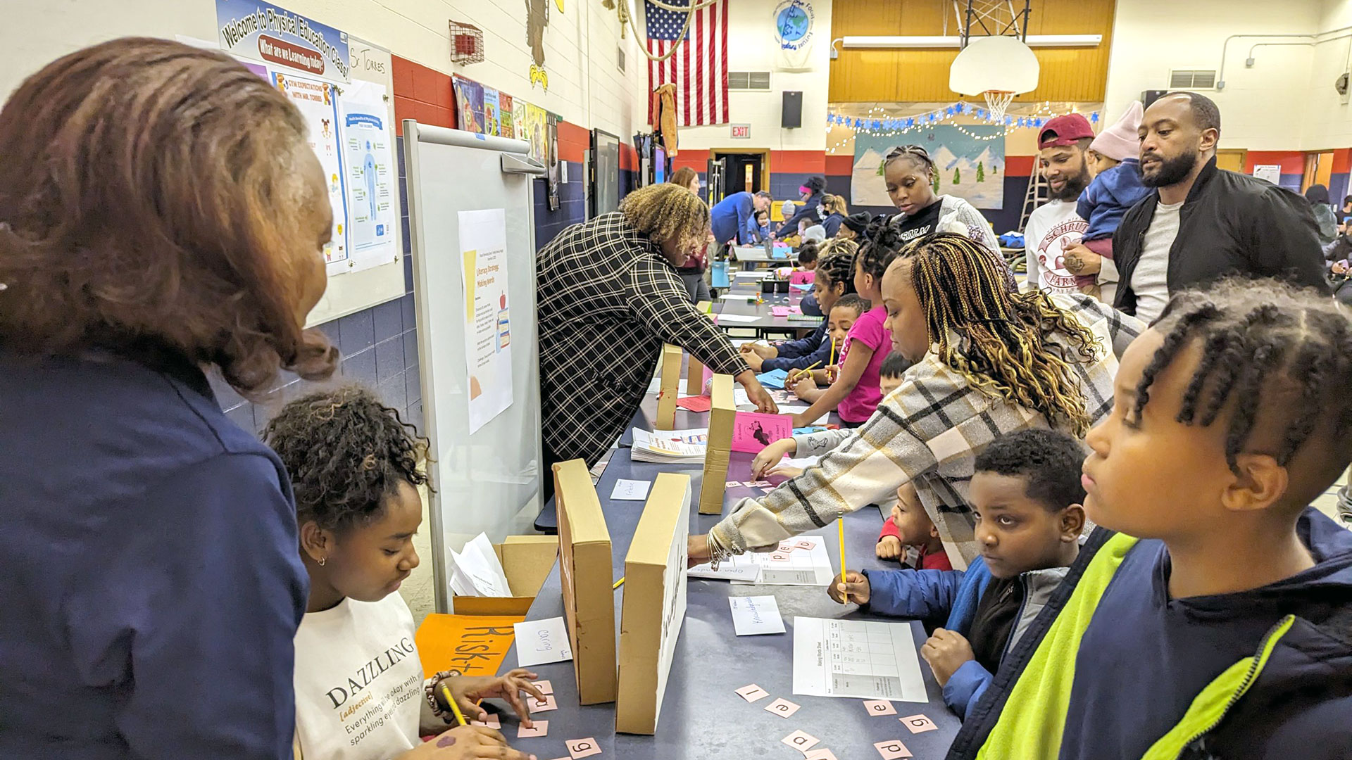 Stuart family literacy night
