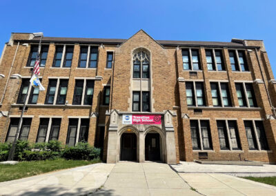 Transition High School on a sunny day.