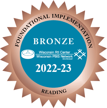 Bronze award for reading